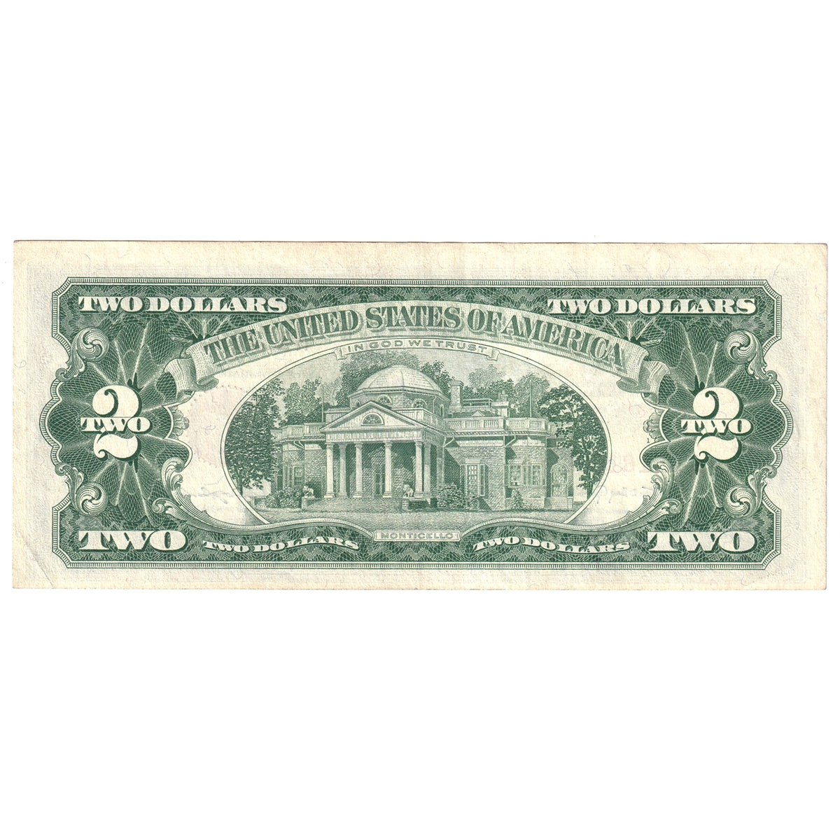 USA 1963 $2 Note, FR #1513, Granahan-Dillon, EF-AU