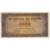 Spain 1938 100 Pesetas Note, Pick #113a, VF-EF