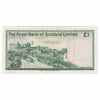 Scotland 1972 Royal Bank of Scotland 1 Pound Note, SC815, VF-EF