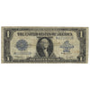 USA 1923 $1 Note, FR #237, Speelman-White, Silver Certificate, VG