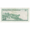 Scotland 1984 Royal Bank of Scotland 1 Pound Note, SC831b, VF