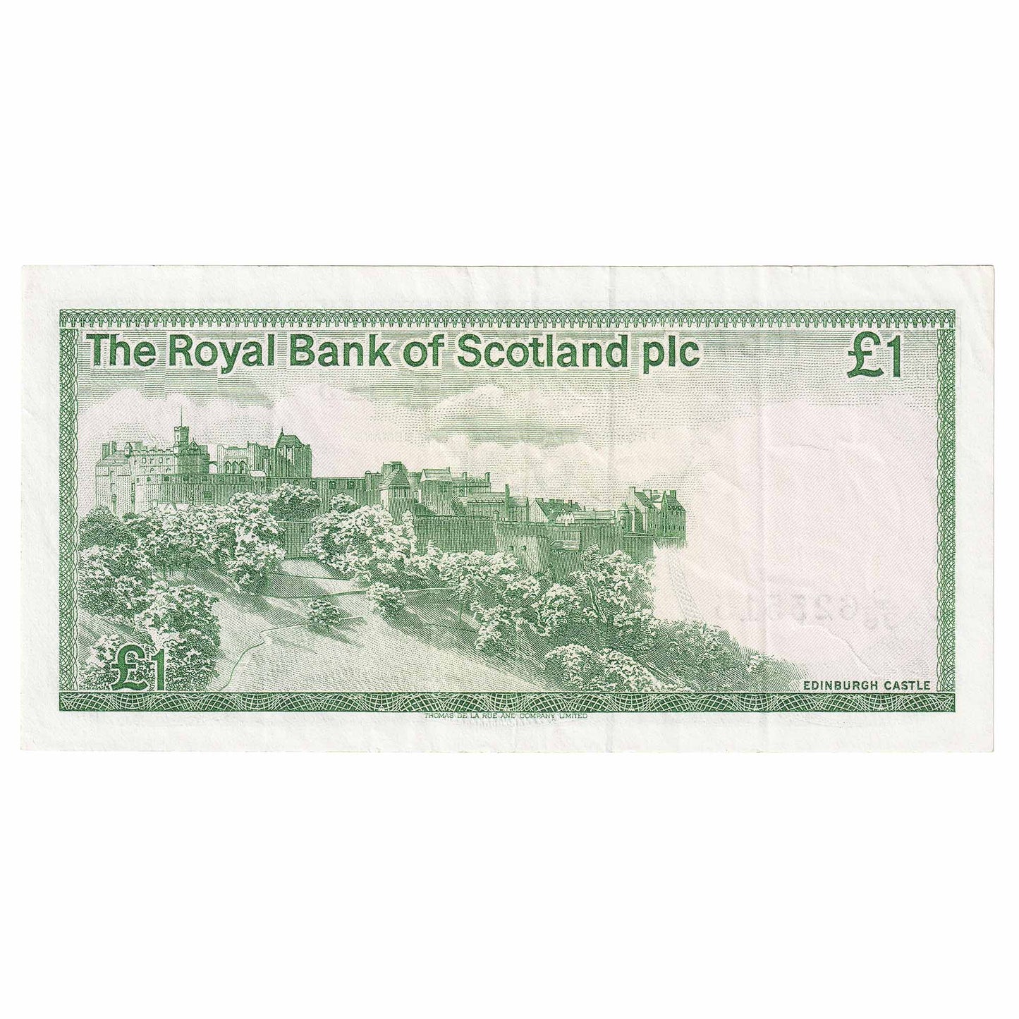 Scotland 1986 Royal Bank of Scotland 1 Pound Note, SC831c, VF-EF