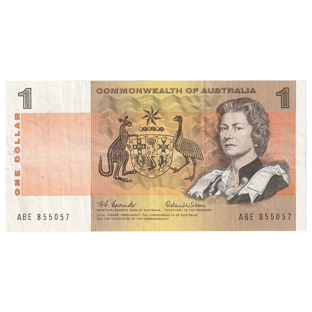 Australia (1966) 1 Dollar Note, Pick #37a, VF