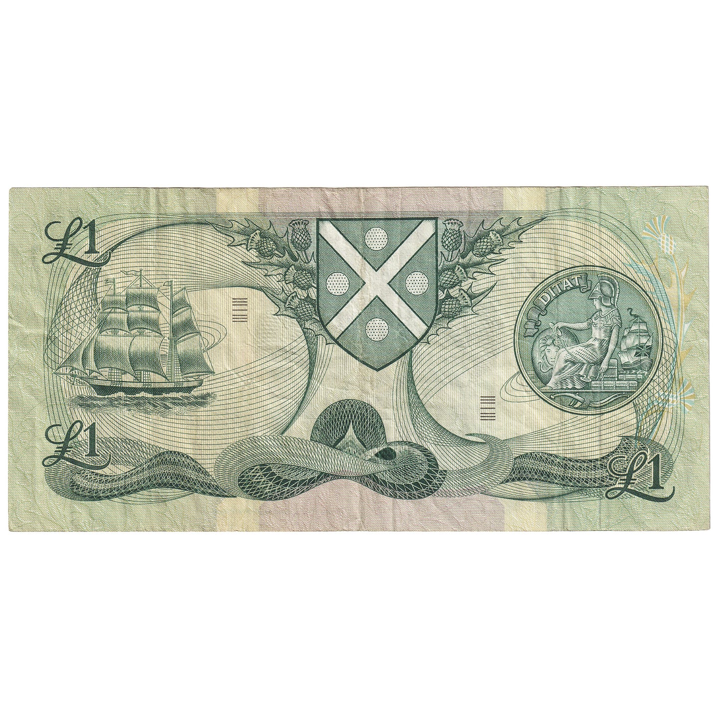 Scotland 1975 Bank of Scotland 1 Pound Note, SC109c, VF