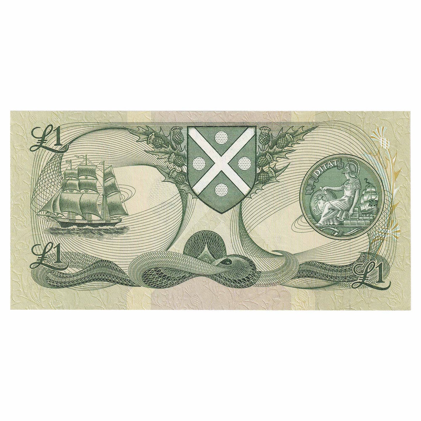 Scotland 1985 Bank of Scotland 1 Pound Note, SC109e, UNC