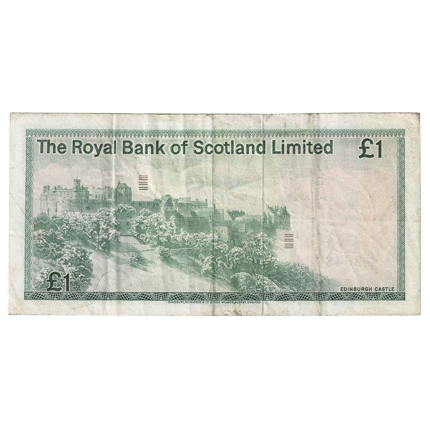 Scotland 1972 Royal Bank of Scotland 1 Pound Note, SC815, VF