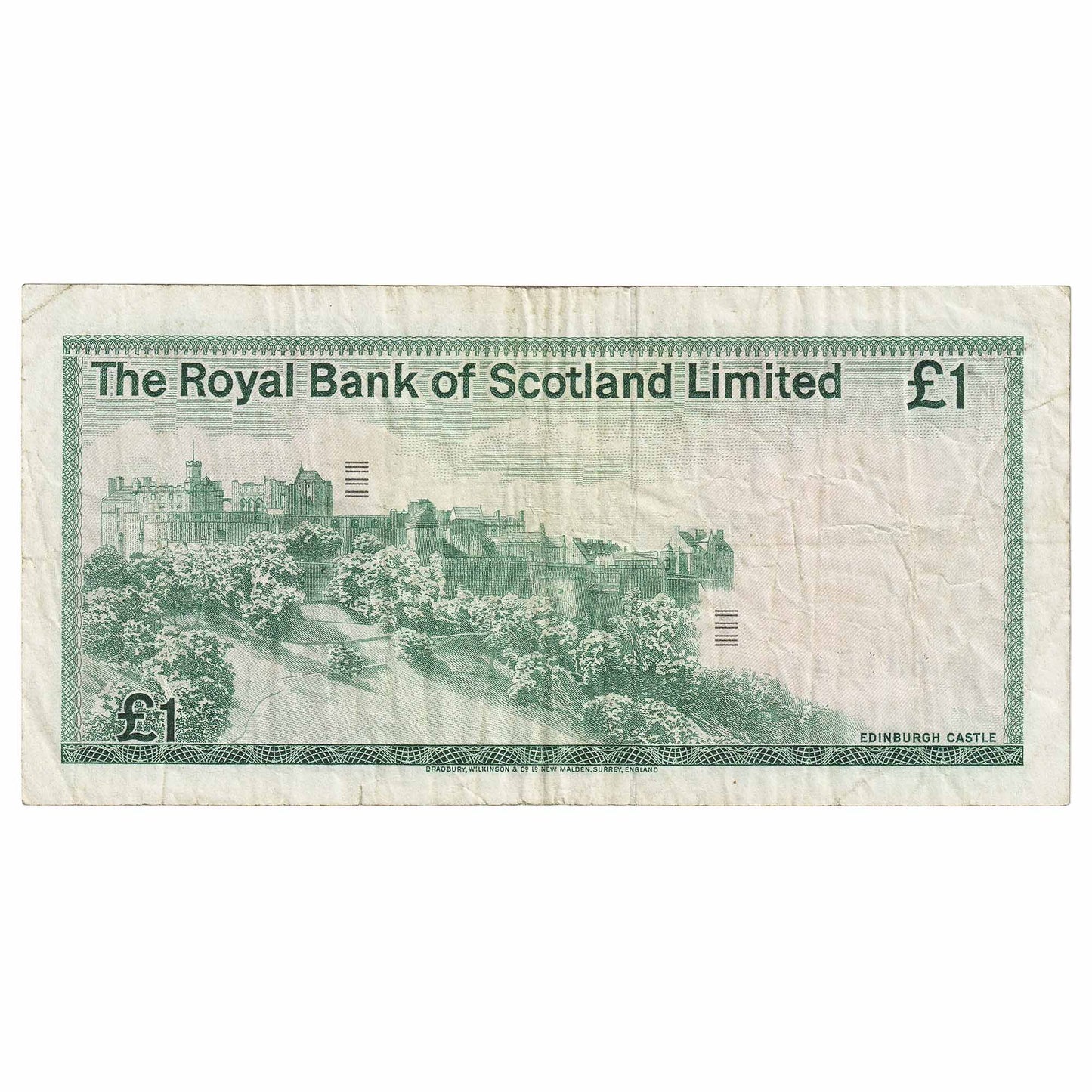 Scotland 1981 Royal Bank of Scotland 1 Pound Note, SC815, VF