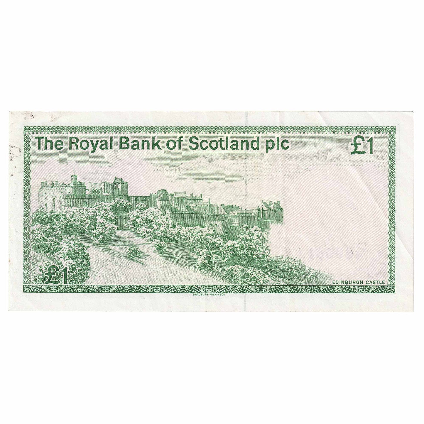 Scotland 1985 Royal Bank of Scotland 1 Pound Note, SC831b, EF-AU