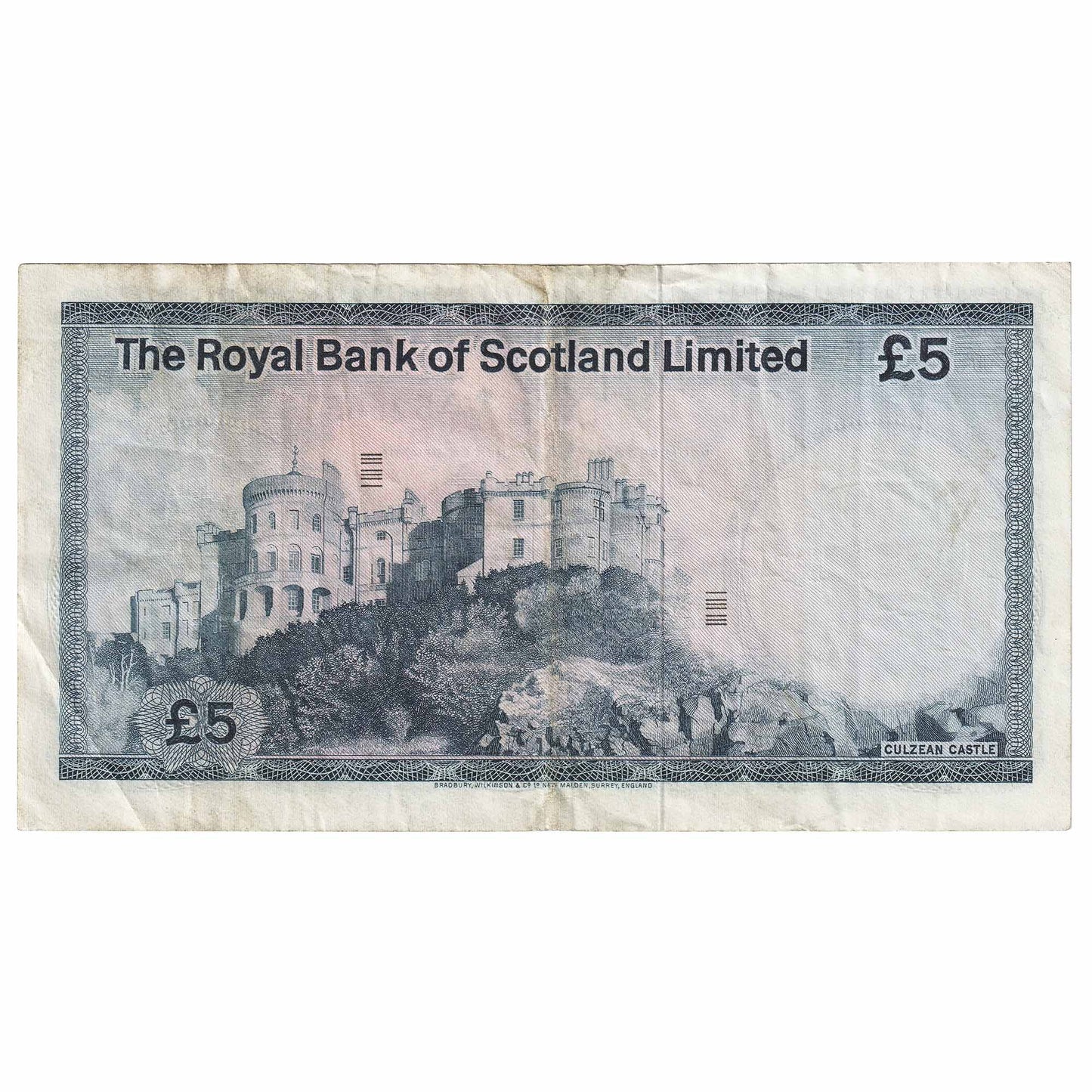 Scotland 1972 Royal Bank of Scotland 5 Pound Note, SC817, VF