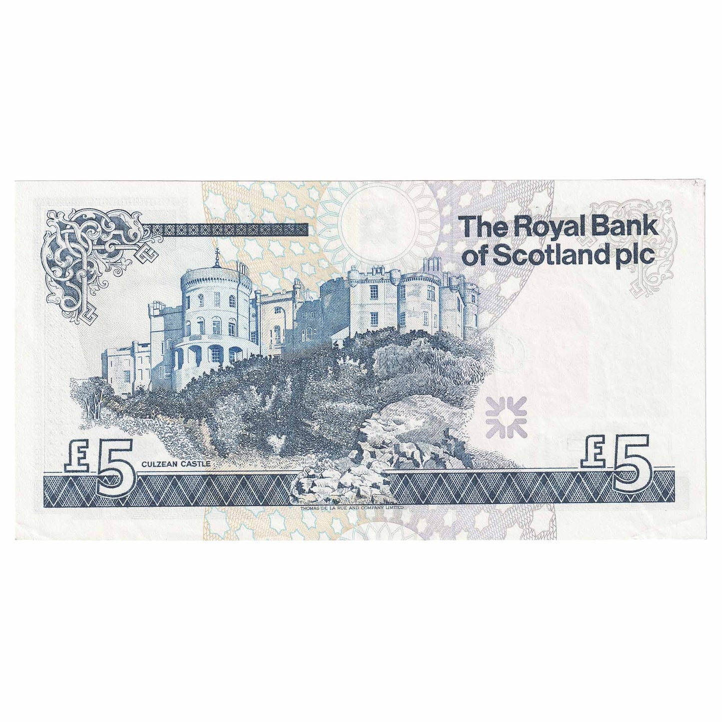 Scotland 1994 Royal Bank of Scotland 5 Pound Note, SC843b, EF-AU