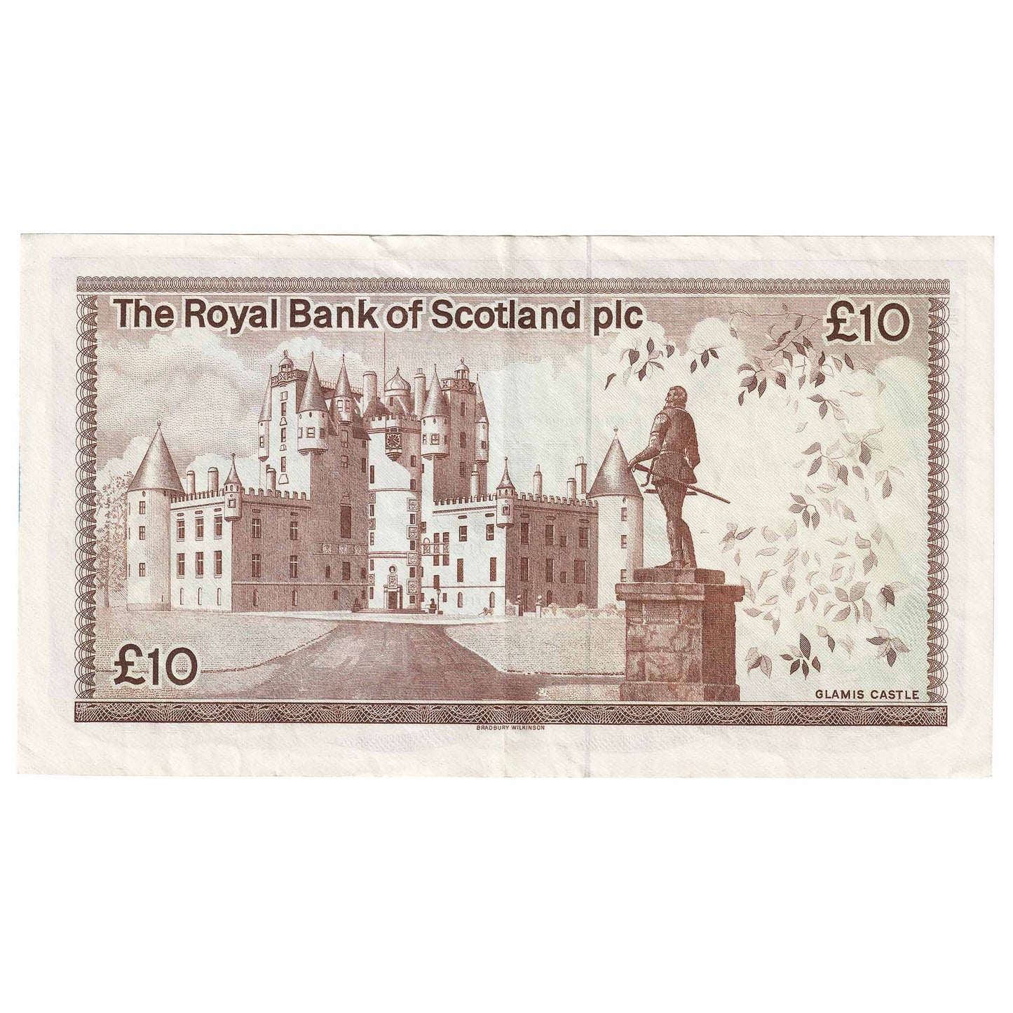 Scotland 1984 Royal Bank of Scotland 10 Pound Note, SC851, EF-AU