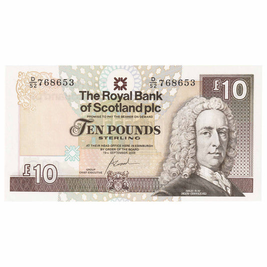 Scotland 2006 Royal Bank of Scotland 10 Pound Note, SC853b, UNC