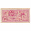 South Korea 1953 1 Won Note, Pick #11a, F