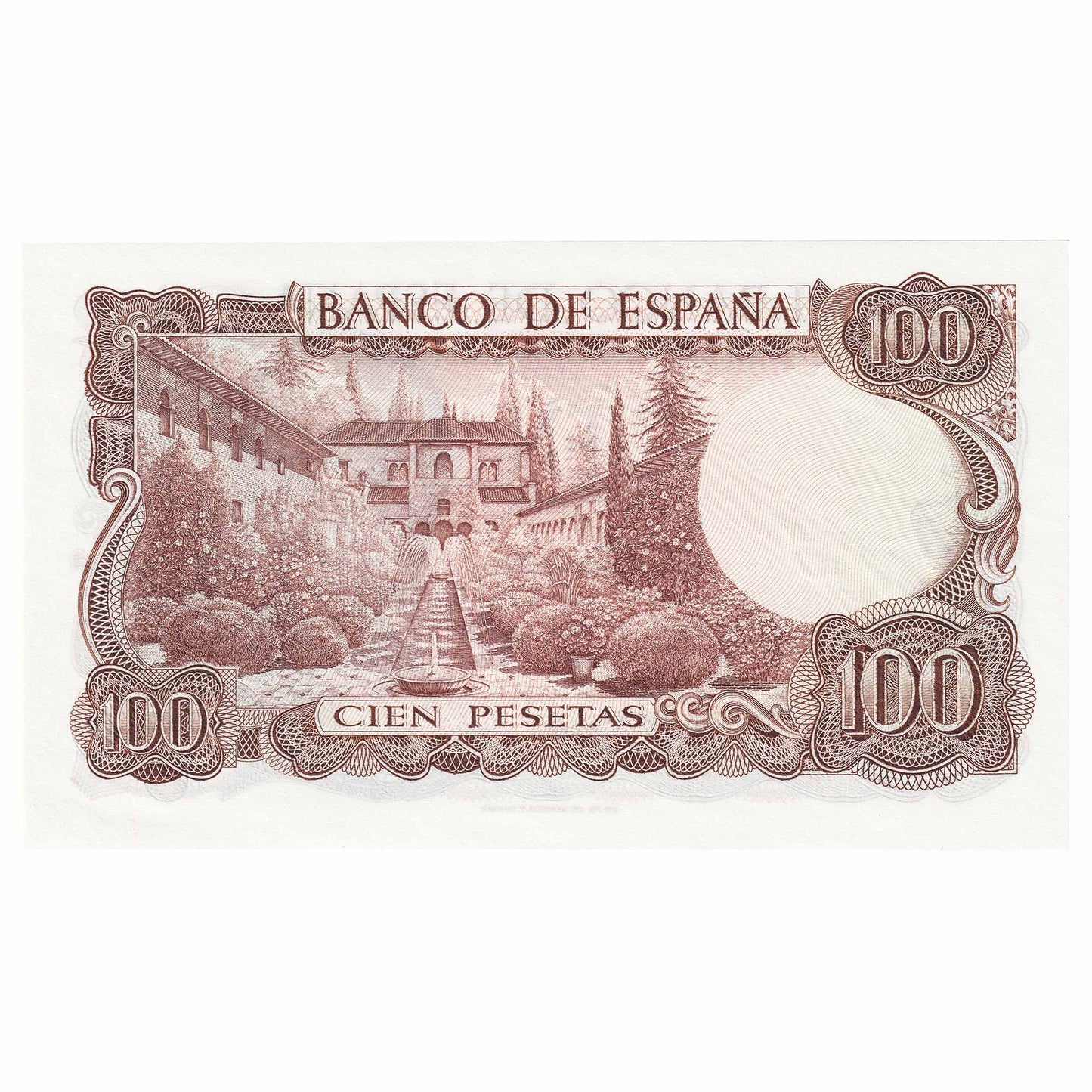 Spain 1970 100 Pesetas Note, Pick #152a, UNC