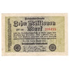 Germany 1923 10 Million Mark Note, Pick #106a, EF-AU