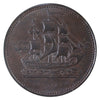 PE-10-31 No Date (1835) PEI Ships Colonies & Commerce Bank Token, ICCS Certified MS-62