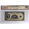 BC-5 1935 Canada $5 Osborne-Towers, English, BCS Certified VF-25 (Rust, Faded)