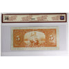 BC-5 1935 Canada $5 Osborne-Towers, English, BCS Certified VF-25 (Rust, Faded)