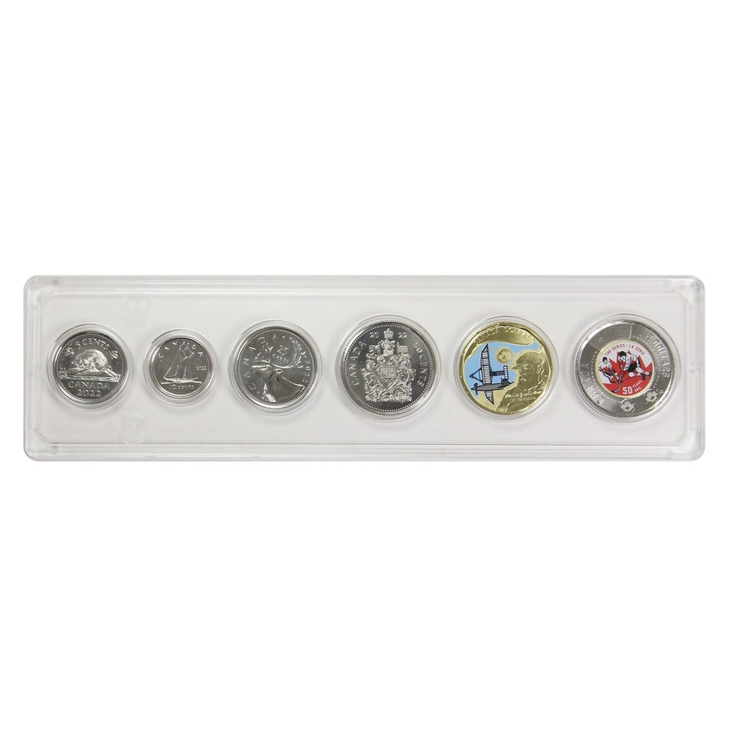 2022 Canada 6-coin Year Set in Snap Lock Case