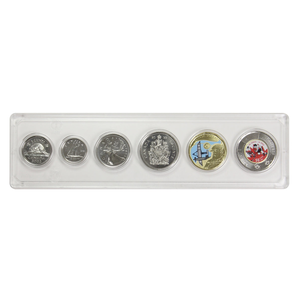 2022 Canada 6-coin Year Set in Snap Lock Case