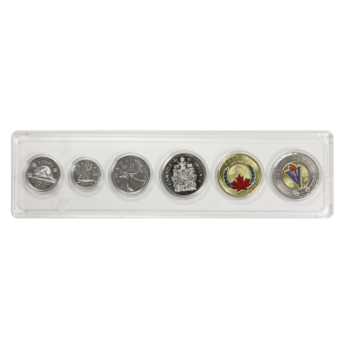 2020 Canada 6-Coin Year Set in Snap Lock Case