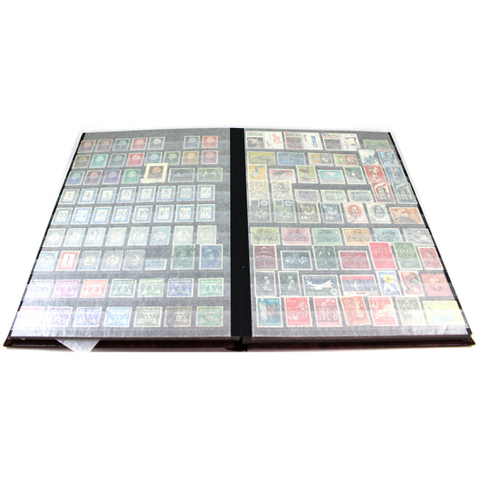 150+ World Stamps Mostly Mint In Binder, 150Pcs.