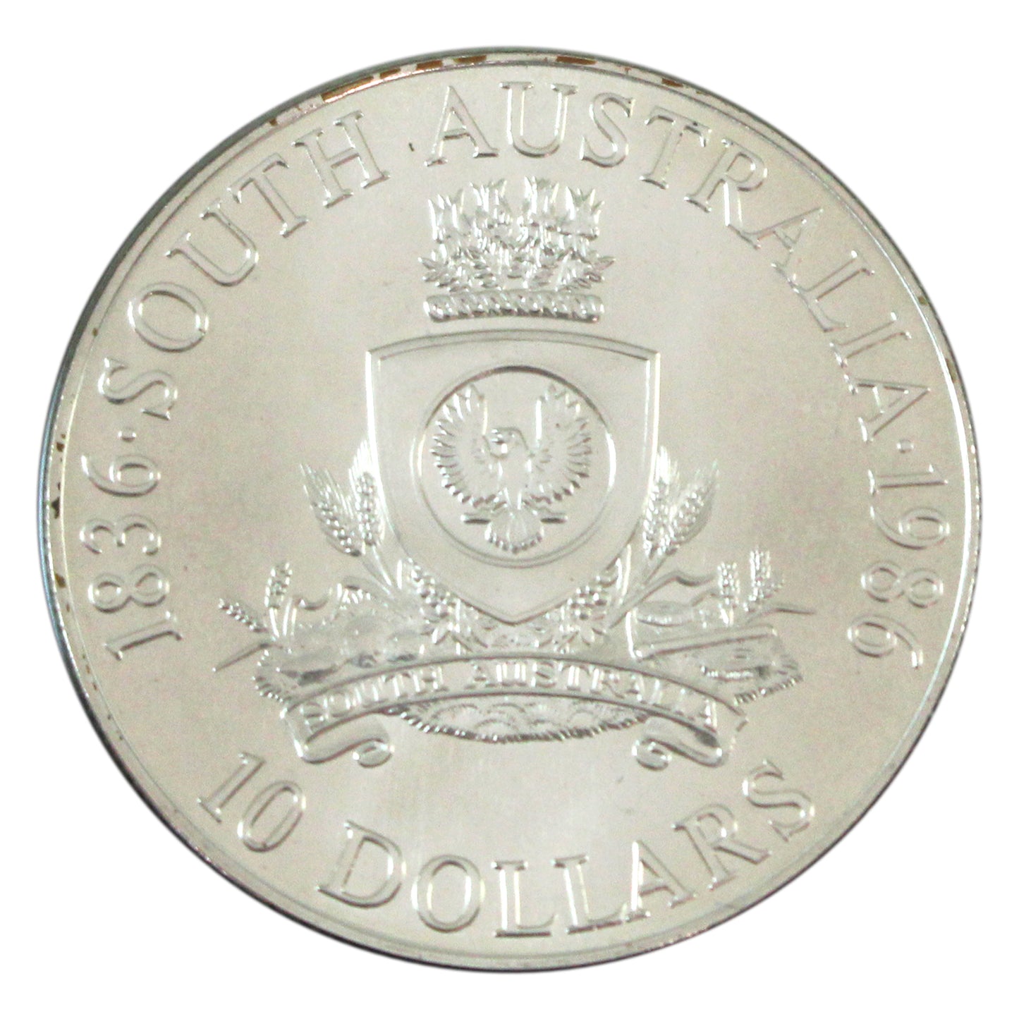 1986 Australia $10 State Series Uncirculated Coin in Case