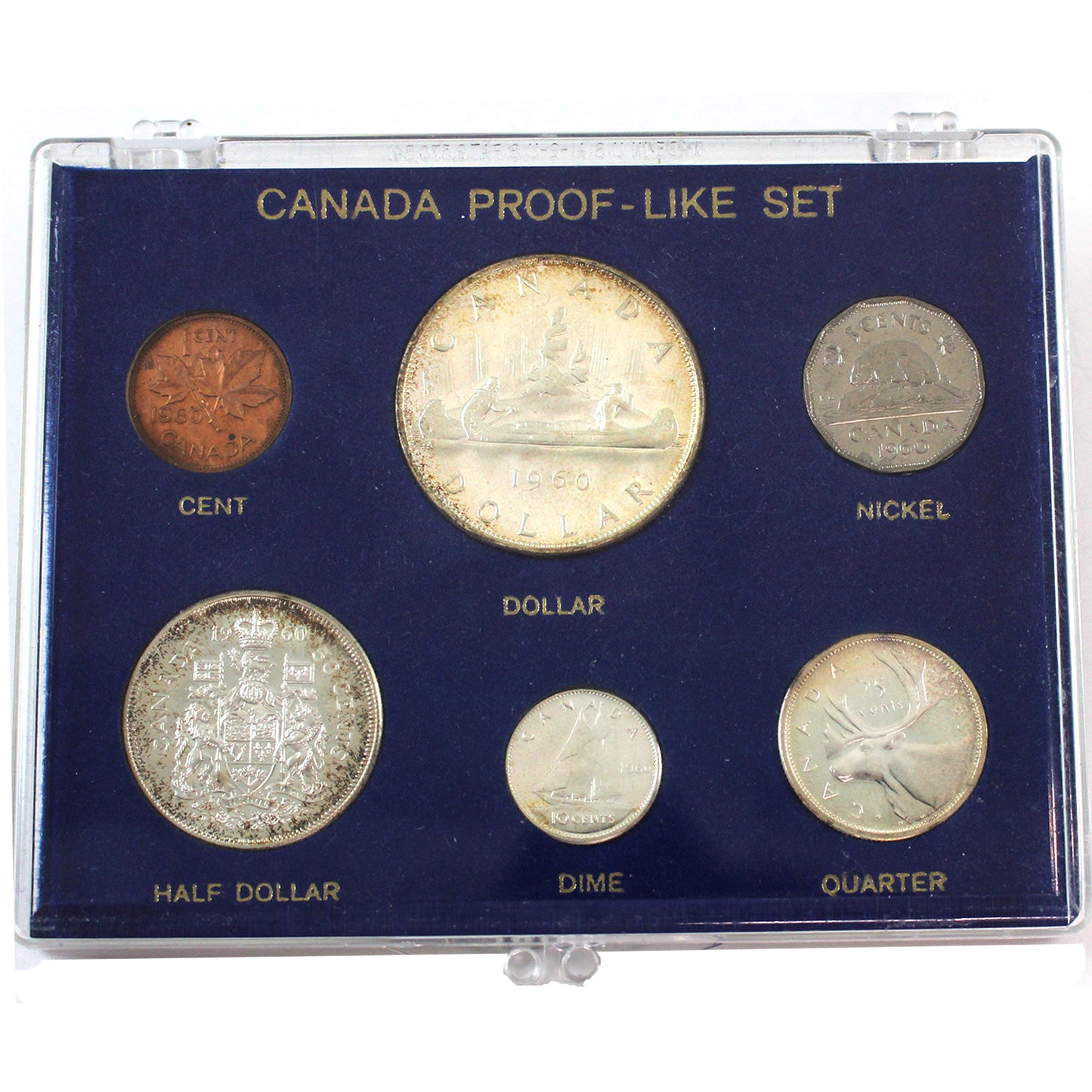 1960 Canada Proof Like Set in Blue Holder