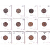 Lot of 12x 1859-1886 USA Cent, Good, 12Pcs. (Impaired)