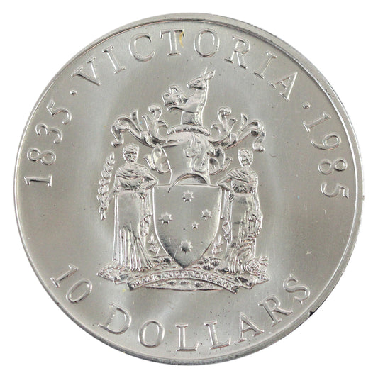 1985 Australia $10 Uncirculated State Series Coin