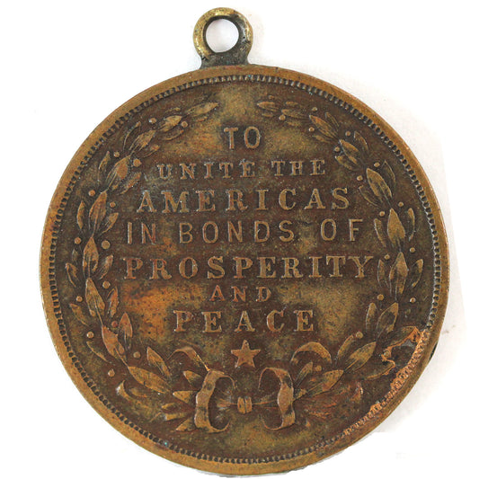 1901 Buffalo, NY Pan American Exposition Prosperity and Peace Medal