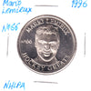 1996 NHLPA Hockey Greats No.66 Mario Lemieux Token