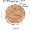 1969 Nanaimo, BC, 3rd Annual Bathtub Race Trade Dollar Token