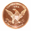 Fire Dept. Fire And Rescue 1oz. .999 Fine Copper