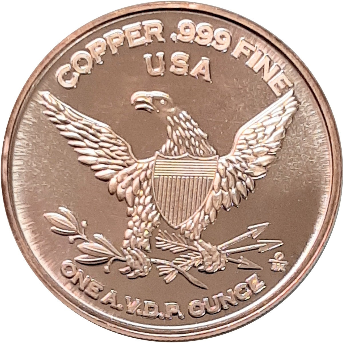 Grizzly Bear 1oz. .999 Fine Copper