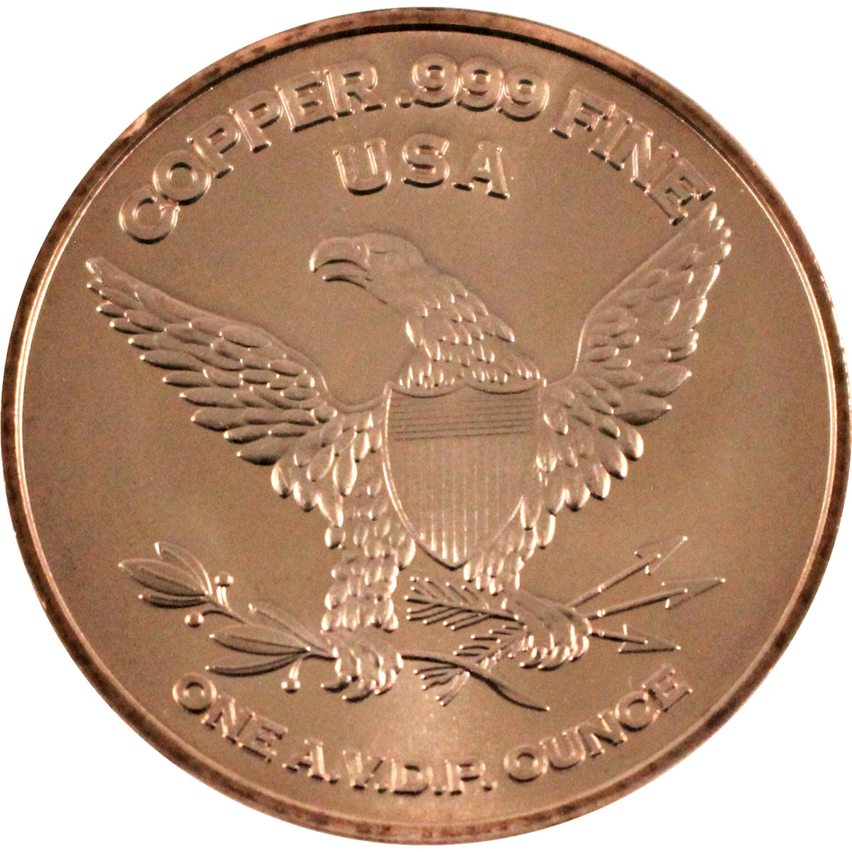 Happy Birthday 1oz. .999 Fine Copper