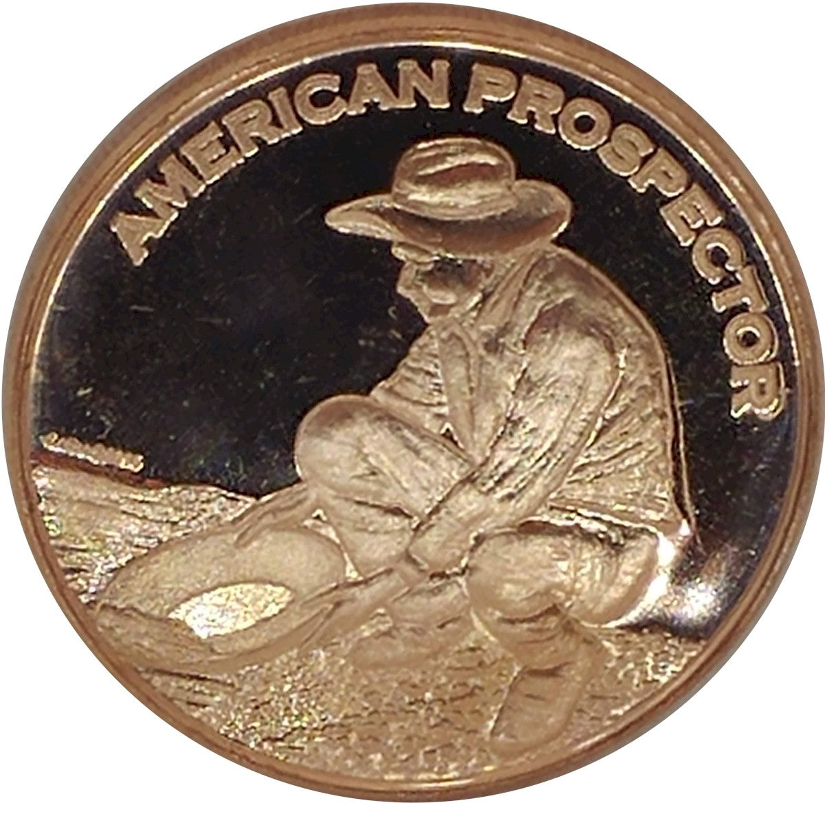 American Prospector 1oz. .999 Fine Copper