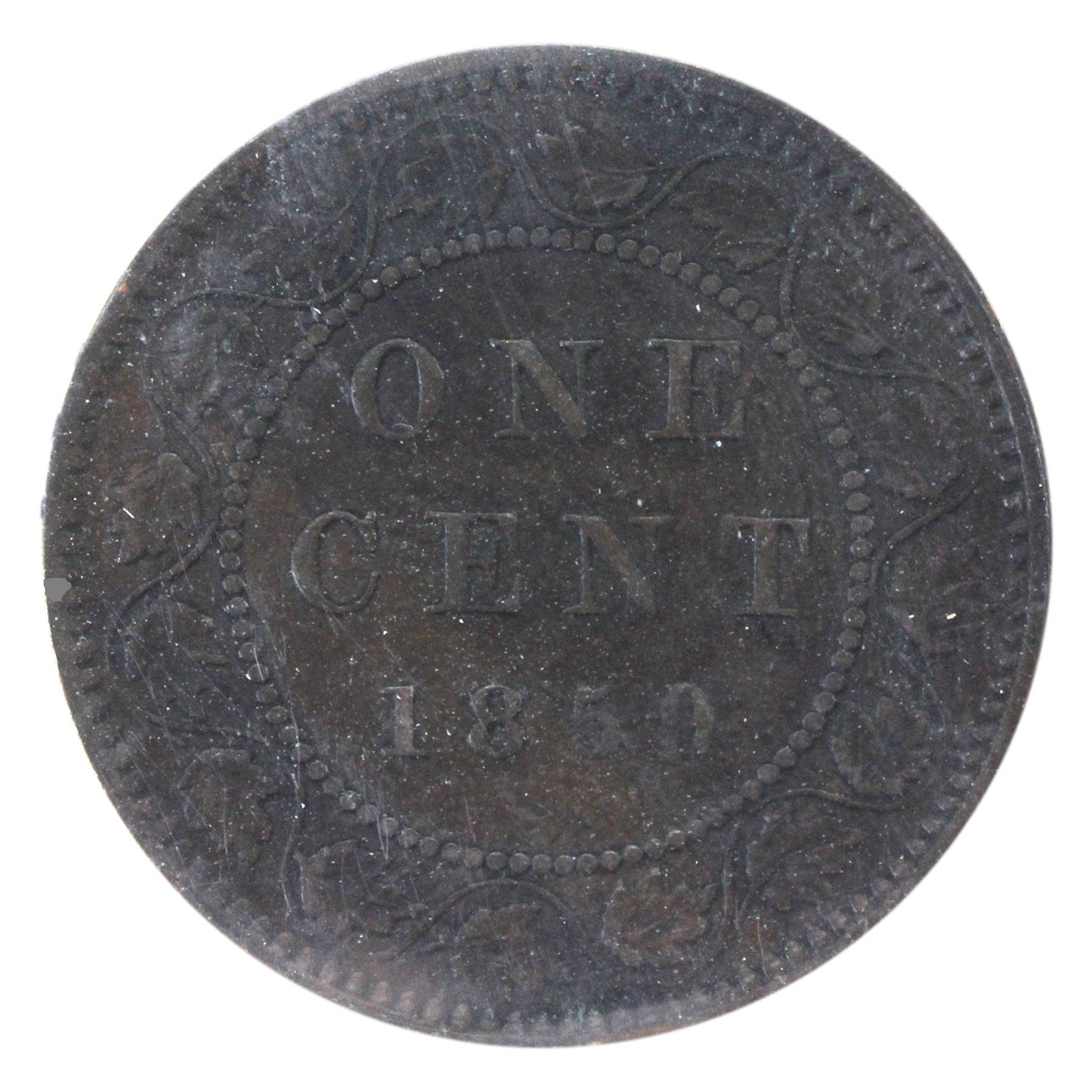 1859 DP N9#1 Canada 1-cent ICCS Certified EF-45