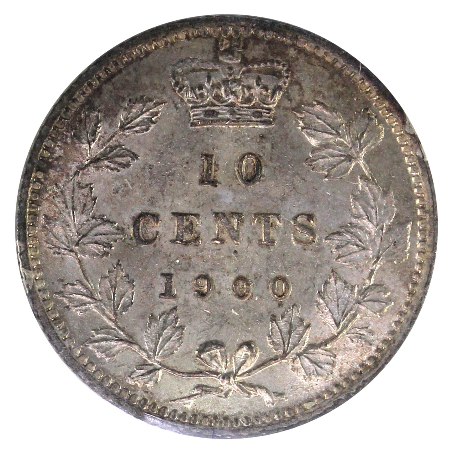 1900 Canada 10-cents ICCS Certified MS-65