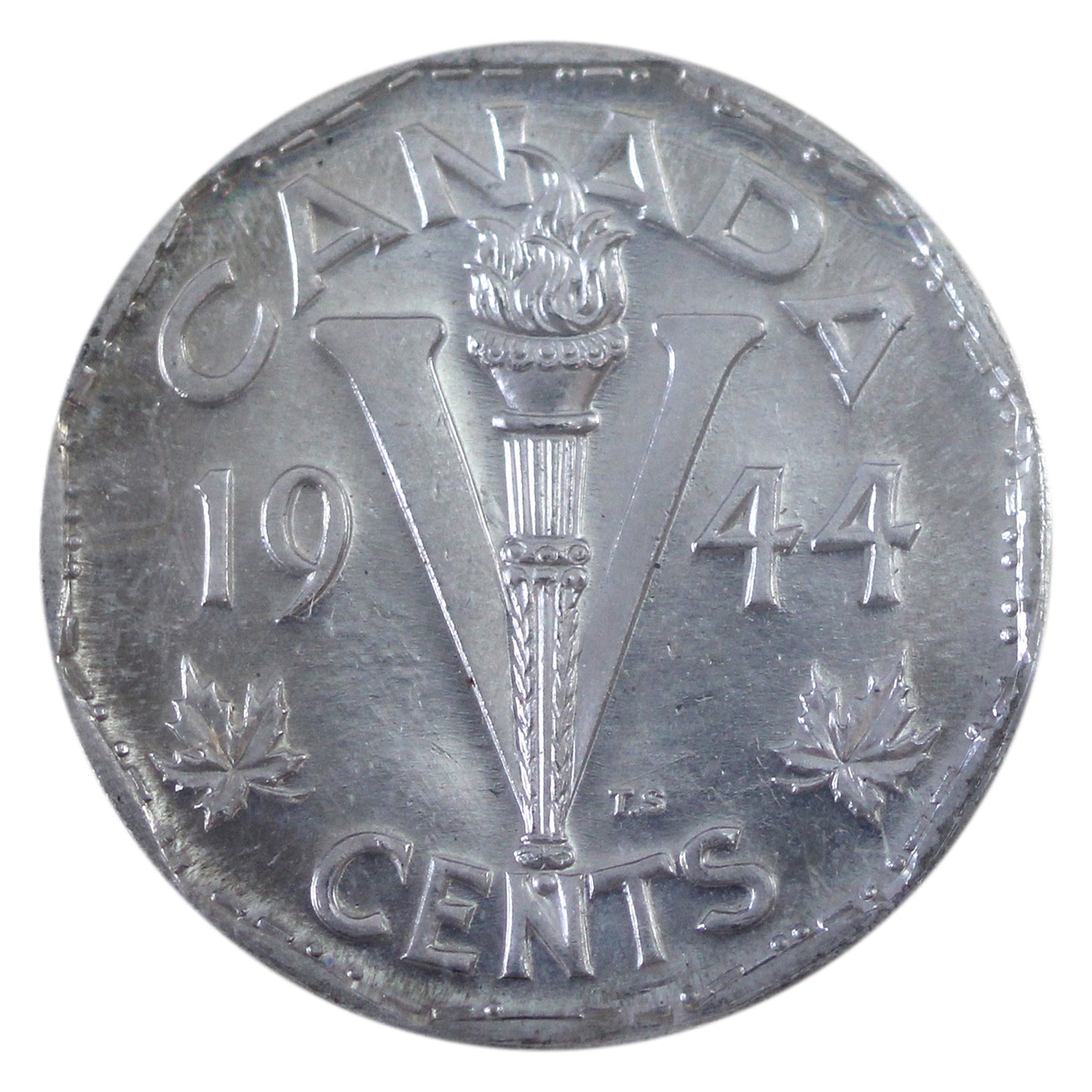 1944 Canada 5-cents ICCS Certified MS-66