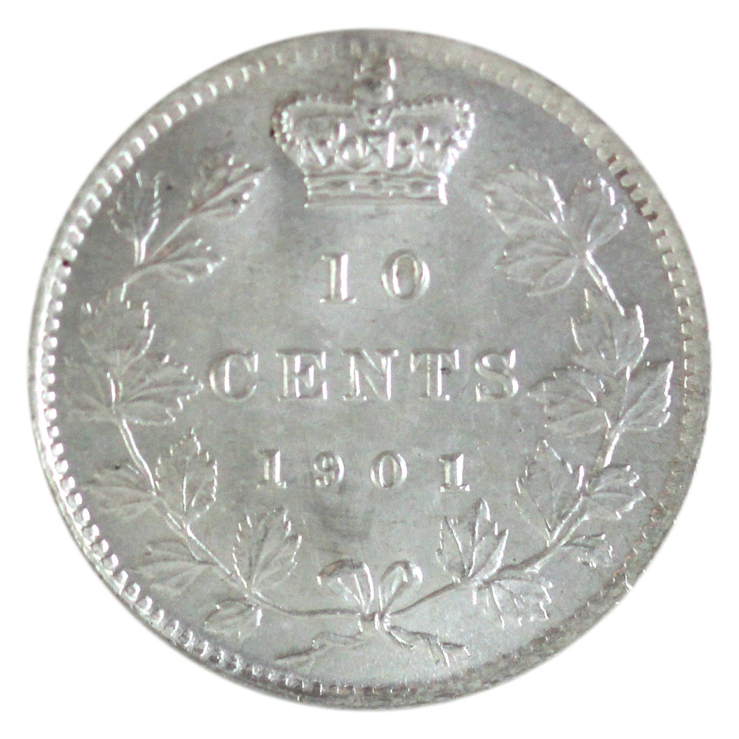 1901 Canada 10-cents ICCS Certified MS-65