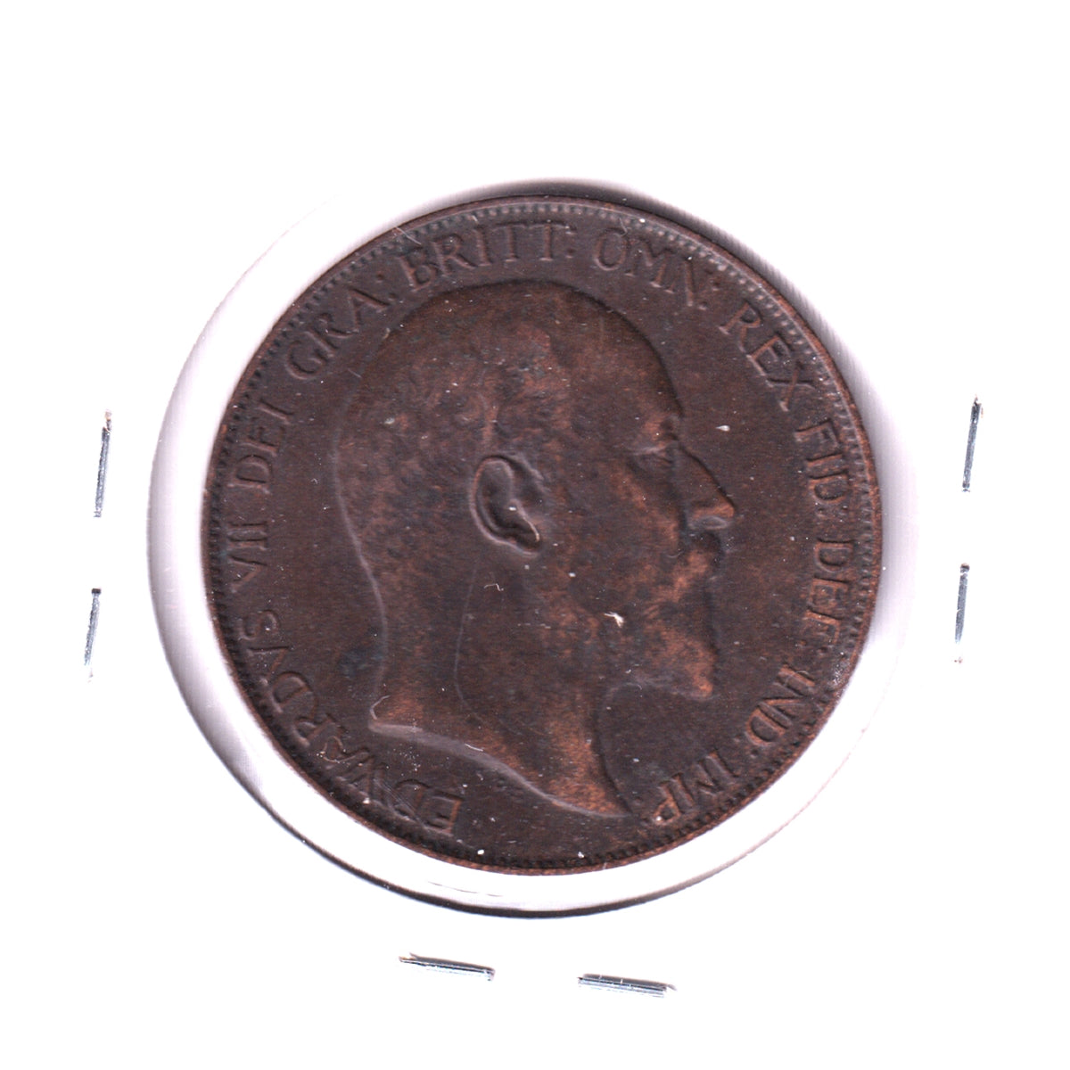 Great Britain 1905 Penny VF-EF (VF-30) Scratched