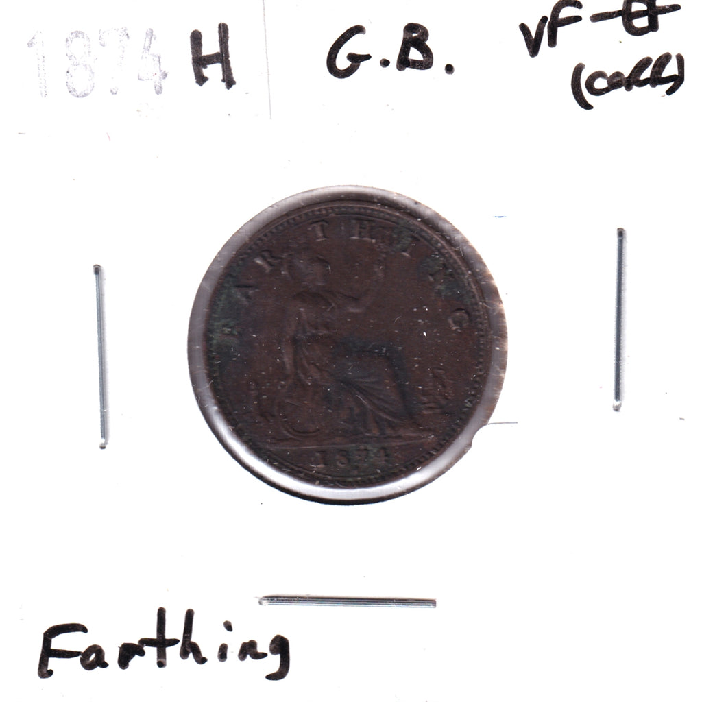 Great Britain 1881 Farthing VF-EF (VF-30) Scratched