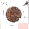 1916 Canada 1-cent Brilliant Uncirculated (MS-63) Red & Brown (Corrosion)