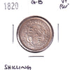 Great Britain 1820 Shilling Very Fine (VF-20) Scratched