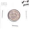 1901 Canada 10-cents VF-EF (VF-30) Nick