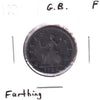 Great Britain 1739 Farthing Fine (F-12)