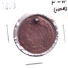 1853 USA Cent F-VF (F-15) Hole