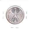 Germany 1966J 5 Mark Uncirculated (MS-60) Spots