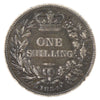 Great Britain 1834 William IV Shilling Very Fine (VF-20) Rotated Die